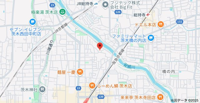 グリーンハイツの地図