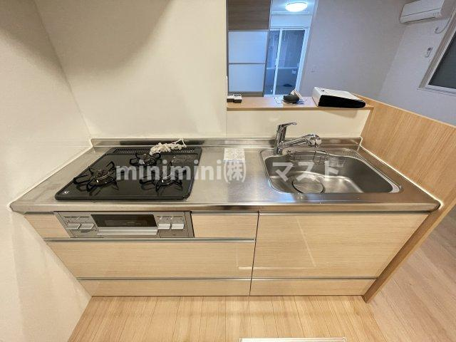 大阪市北区菅栄町のアパートのキッチン|※建物内別間取参考写真