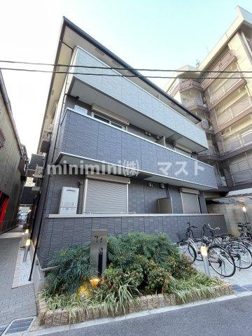 大阪市北区菅栄町のアパートの外観
