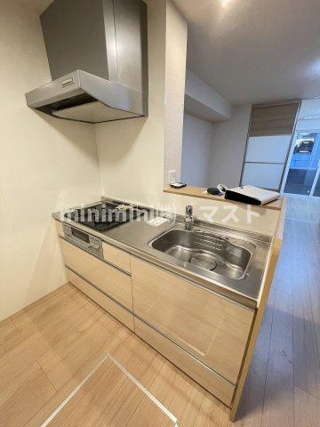 大阪市北区菅栄町のアパートのキッチン|※建物内別間取参考写真