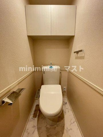 大阪市北区菅栄町のアパートのトイレ|※建物内別間取参考写真