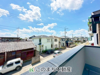 【展望】 | Erde小山市若木町6期　1号棟 | バルコニーからの眺めです！
