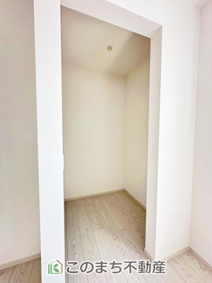 【収納】 | Erde小山市若木町6期　1号棟 | 全居室に大きな収納がございますのでお部屋をすっきりとさせることができますね！
