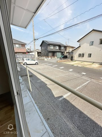 ラフォーレ山川のバルコニー
