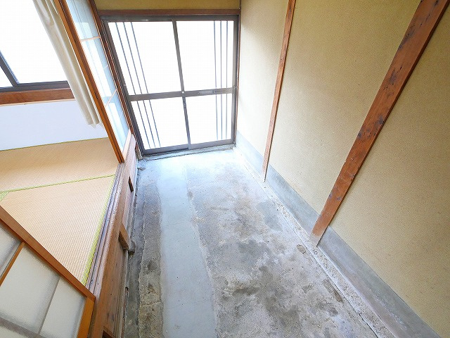 柴屋町借家の玄関|ゆったりとした玄関です