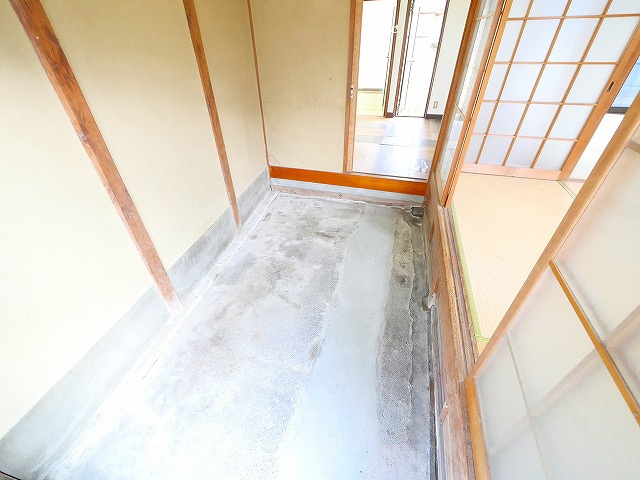 柴屋町借家の玄関|玄関です