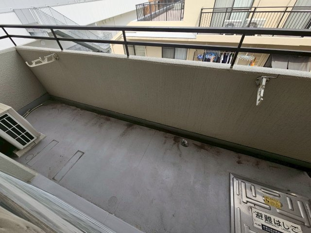 ユーロハイツ住吉のバルコニー