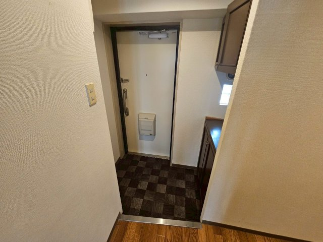 ユーロハイツ住吉の玄関