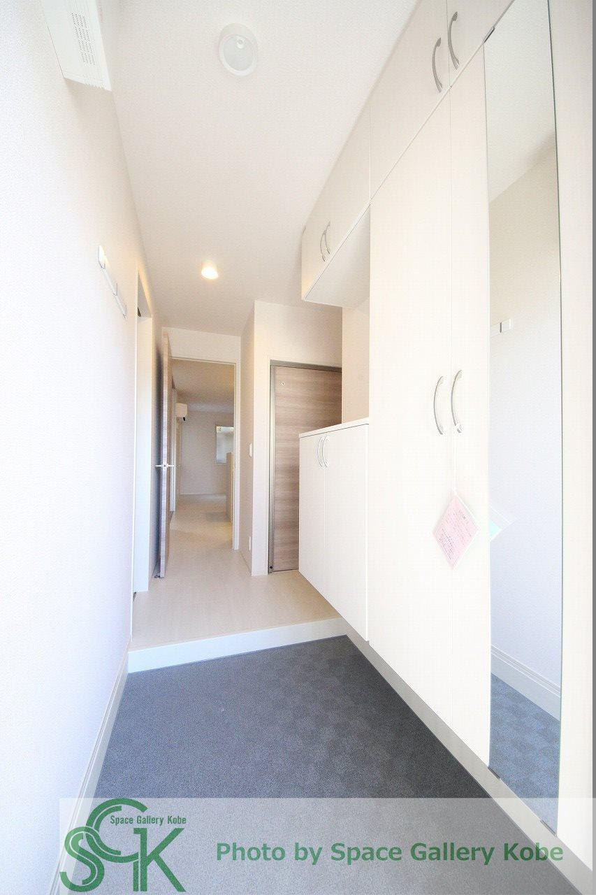 グリーヴィラ魚住の玄関|※お部屋により仕様が異なる場合があります※