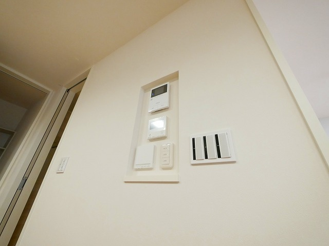 シャトードール　プレミアのセキュリティ|モニター付きインターホンです