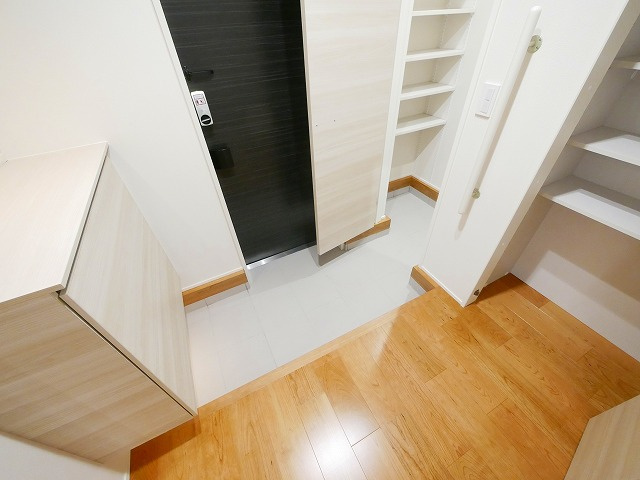 シャトードール　プレミアの玄関|シンプルで使いやすい玄関です