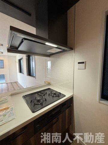 茅ヶ崎市東海岸北４丁目７４３３番２新築戸建のキッチン|キッチンでお料理をお楽しみください