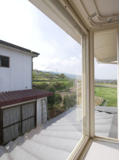 【展望】 | 南アルプス市山寺 H6年築の建物一新済の中古戸建 全室南向き | 2階西側洋室からの眺望