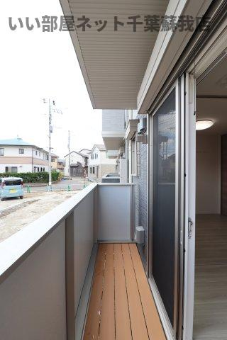 フォレストウッド　B棟のバルコニー|洗濯物もよく乾きそうな、陽当たり良好なバルコニーです！