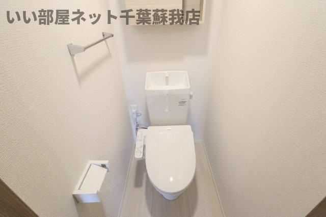 フォレストウッド　B棟のトイレ|コンパクトで使いやすいトイレです