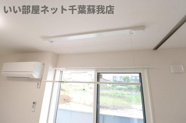 フォレストウッド　B棟の内装|室内物干