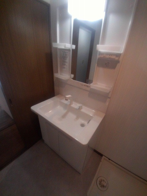 パールグレイスの洗面所