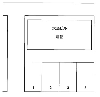 【区画図】 | 大島ビル駐車場