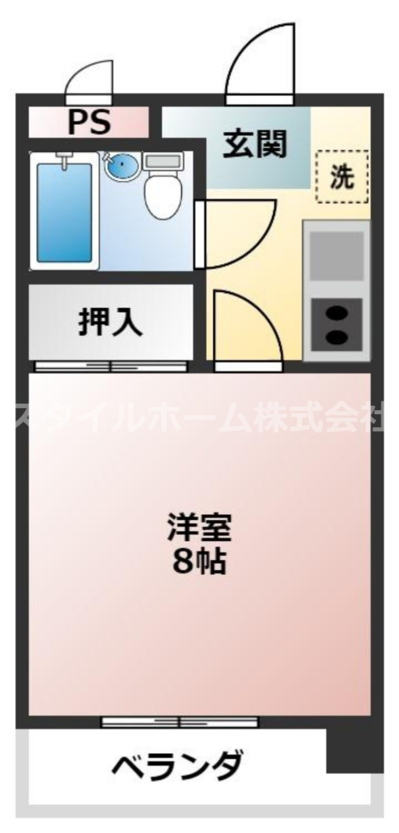 アーバンライフ豊橋の間取り|使いやすい間取りです。