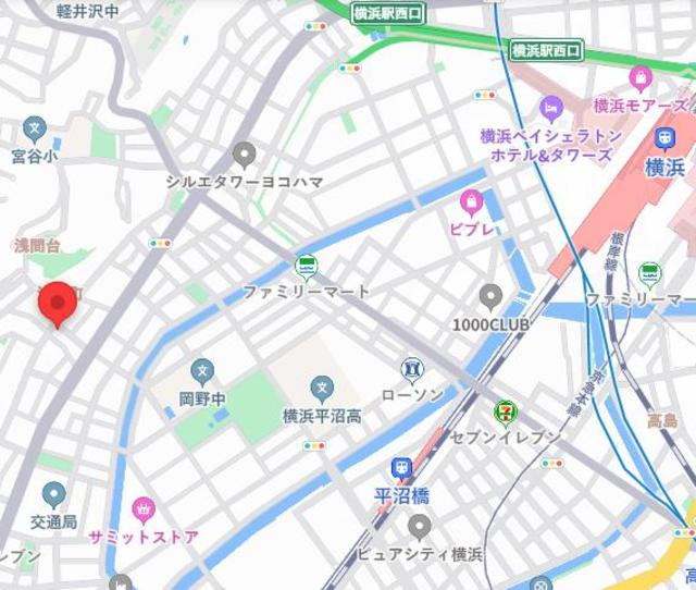 メゾン・ド・マリナの地図