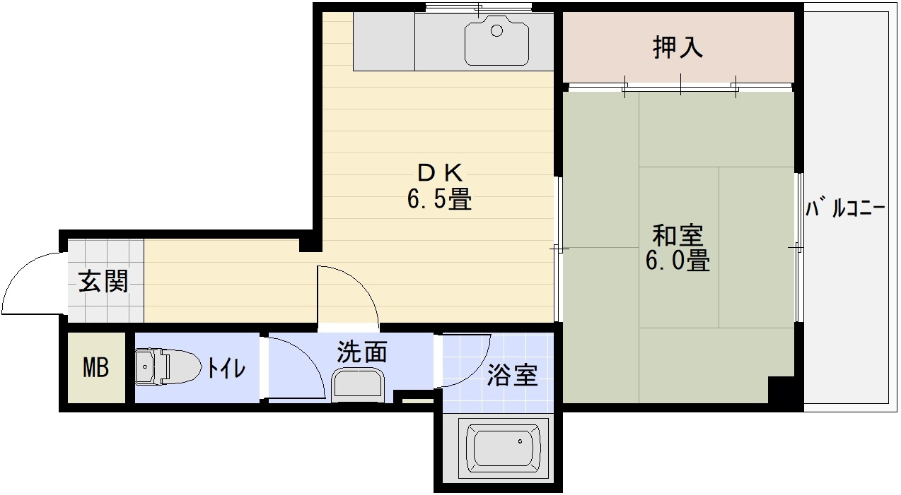 マンション和泉本館の間取り