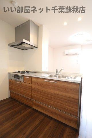 フォレストウッド　B棟のキッチン|お料理しやすいキッチンです