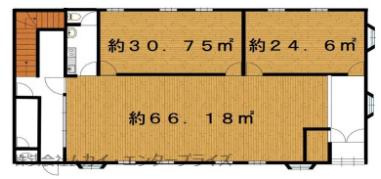 大阪市南港配送物流センター事務所の間取り|150.00㎡