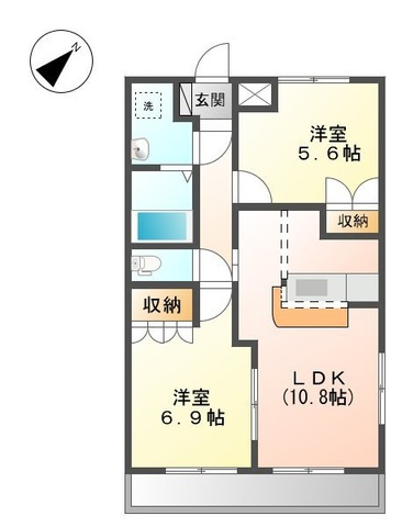 Vuela Aの間取り|間取図