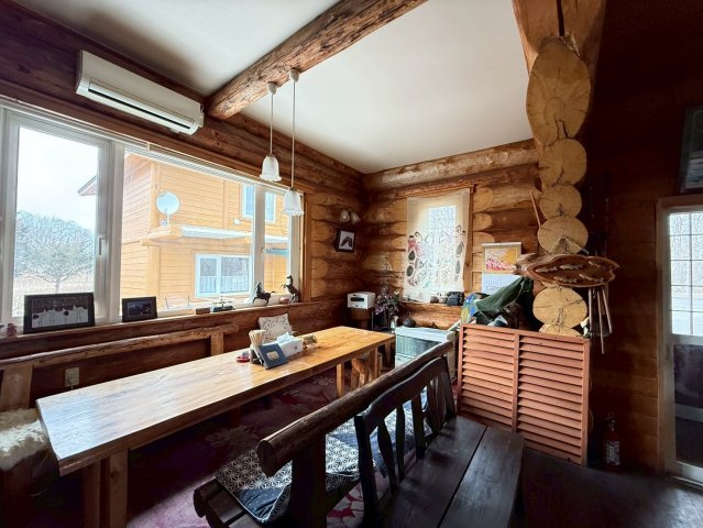 鶴居村【ログハウス】住居付き店舗兼ゲストハウスのキッチン