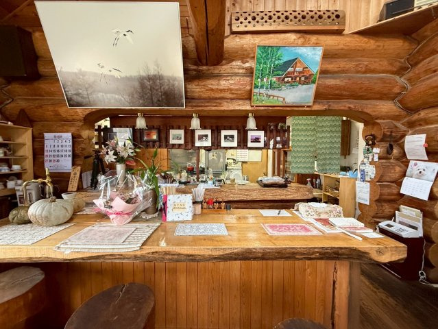 鶴居村【ログハウス】住居付き店舗兼ゲストハウスのキッチン