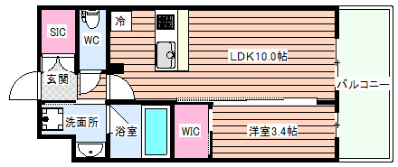 【間取り】 | ズーノクルーズ江坂
