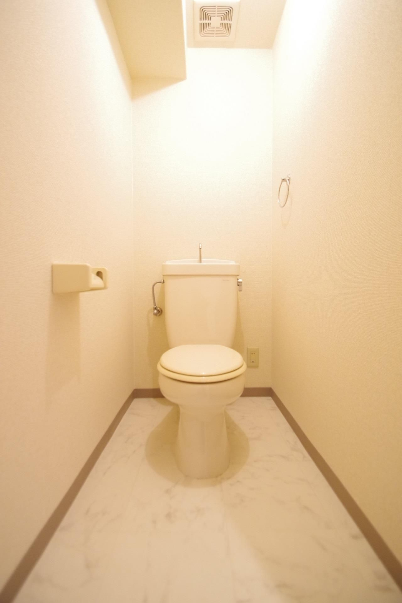熊本市東区錦ケ丘の賃貸マンションのトイレ