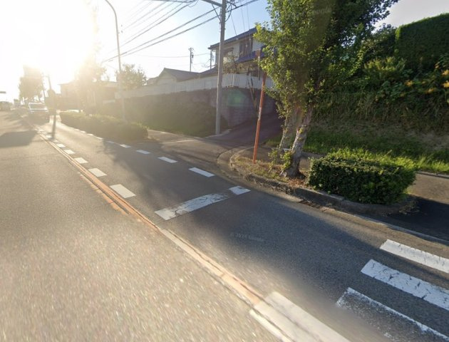 常滑市斧口　売地の前面道路含む現地写真|前面道路