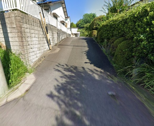 常滑市斧口　売地の前面道路含む現地写真|前面道路