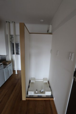 【設備】 | サンハイツ柏木 | 洗濯機置場