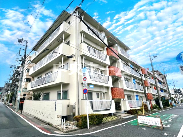 青砥myコーポの外観|外観。ペットの飼育可能マンションです。