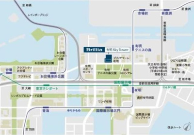 【地図】 | Brillia有明SkyTower(ブリリア有明スカイタワー)