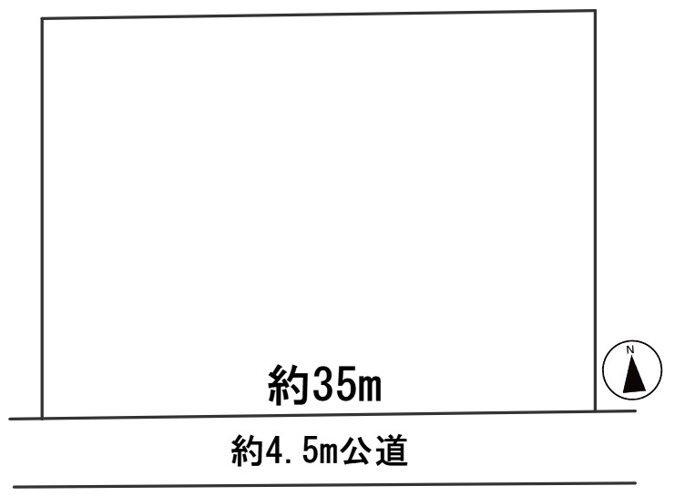 ６５１６９　安八郡神戸町田土地の区画図