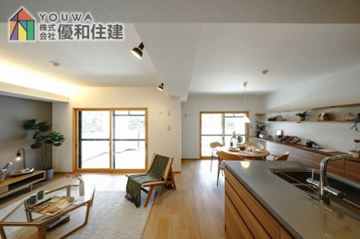 【居間・リビング】 | ラ・メール狩口Ⅱ ３番館