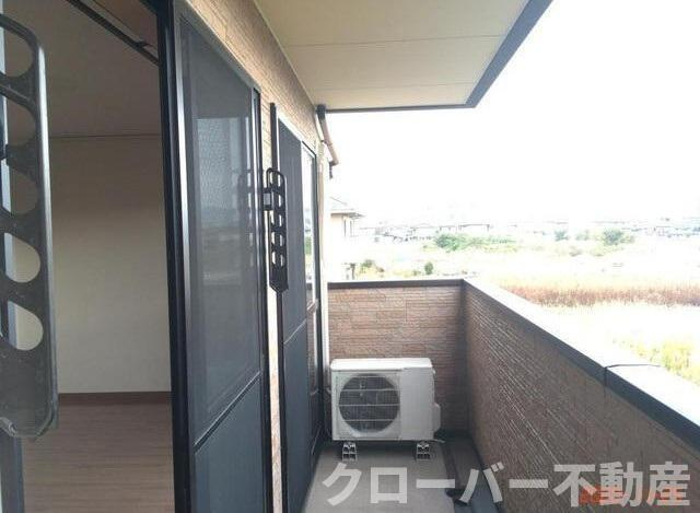 ピュアタウンエンジェルのバルコニー