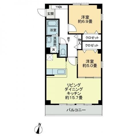 ピュアタウンエンジェルの間取り|間取図