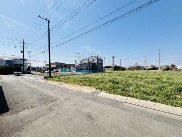 敷地面積87.7坪　売地　川越市萱沼　の外観|敷地面積は広々８７坪以上！完成宅地渡しです！