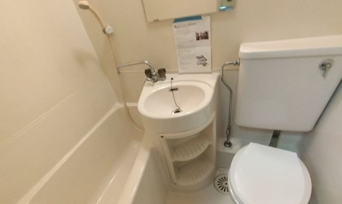 ハイツ丸利の浴室