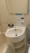 ハイツ丸利の洗面所