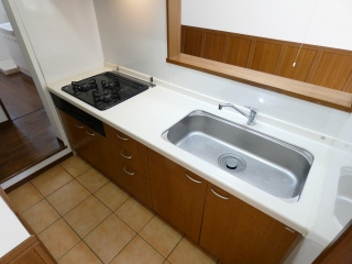 【キッチン】 | コートボナール | ガスコンロ3口システムキッチンです。