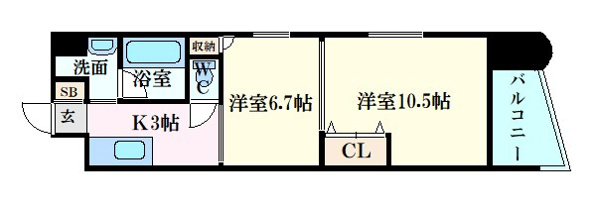 パステロ　アロッジオ45東蟹屋