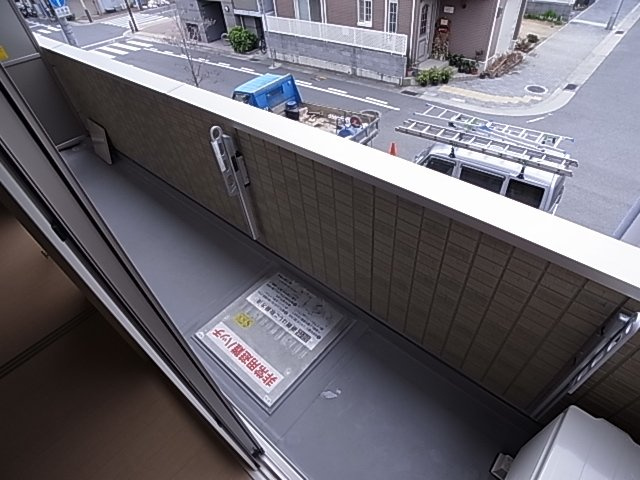 神戸市兵庫区松本通４丁目のアパートのバルコニー|バルコニー