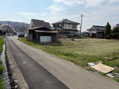 【前面道路含む現地写真】 | 佐久市桜井売地