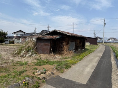 【前面道路含む現地写真】 | 佐久市桜井売地