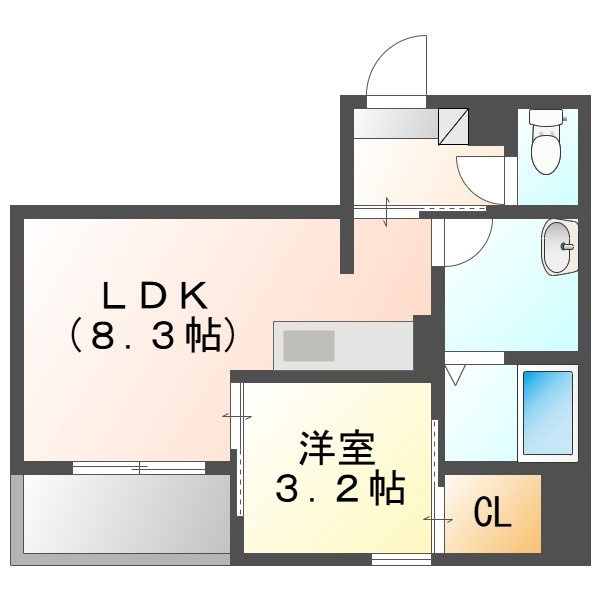 ＲｅｇａｌｅｓｔＣｕｏｒｅ平井の間取り